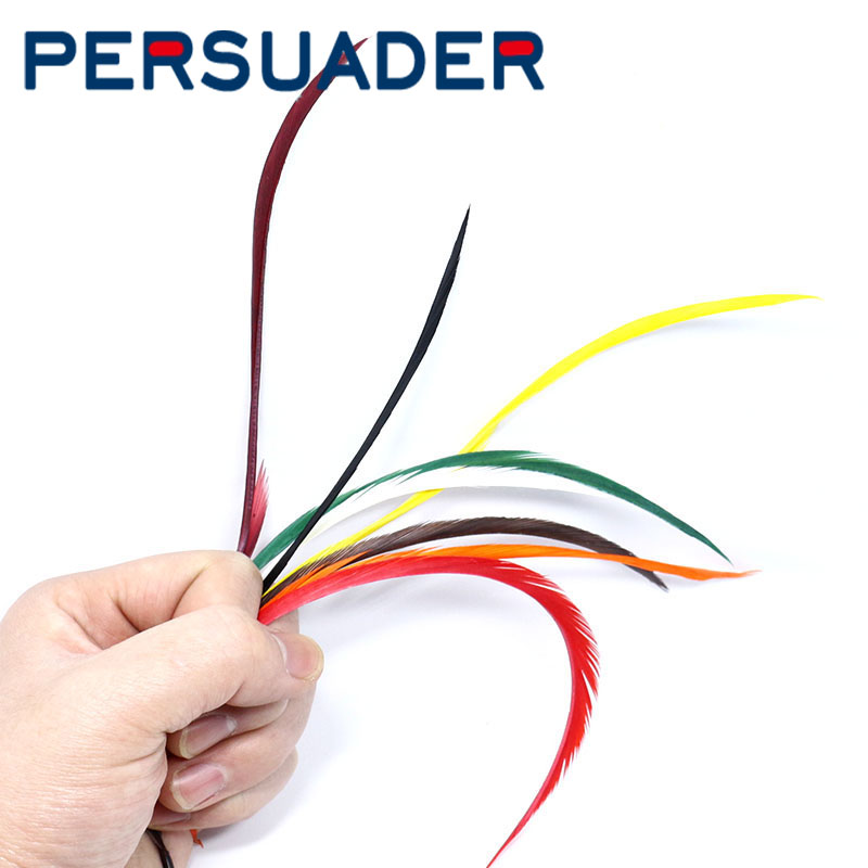Fishing Lure Popper - PERSUADER 20 pièces/sac Plumes de Biot