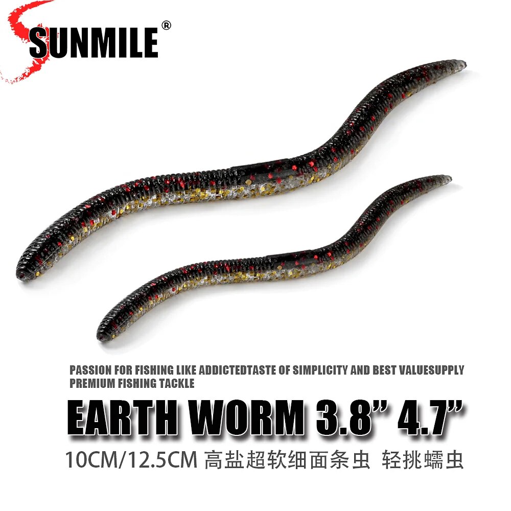 Fishing Lure Soft Plastic - SUNMILE leurre de pêche souple 10cm12.5cm