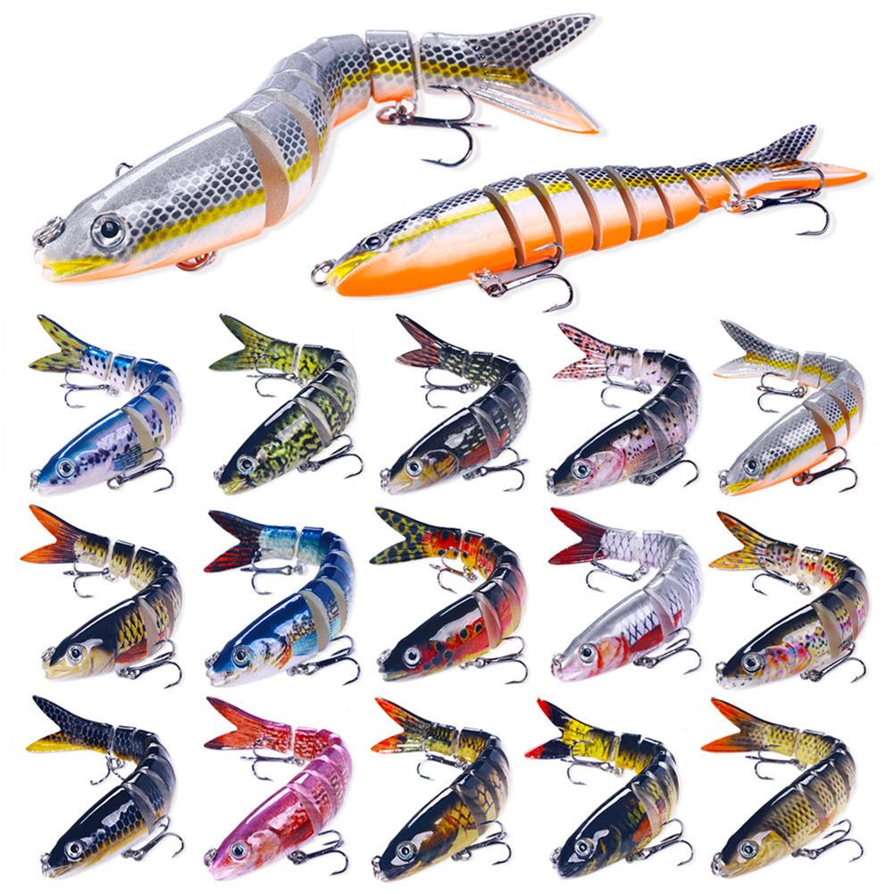 Fishing Lure Popper - Leurre de pêche articulé multi-joints de