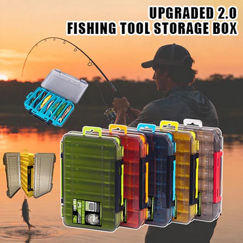 Fishing Lure Box - Boîte à pêche compacte double face