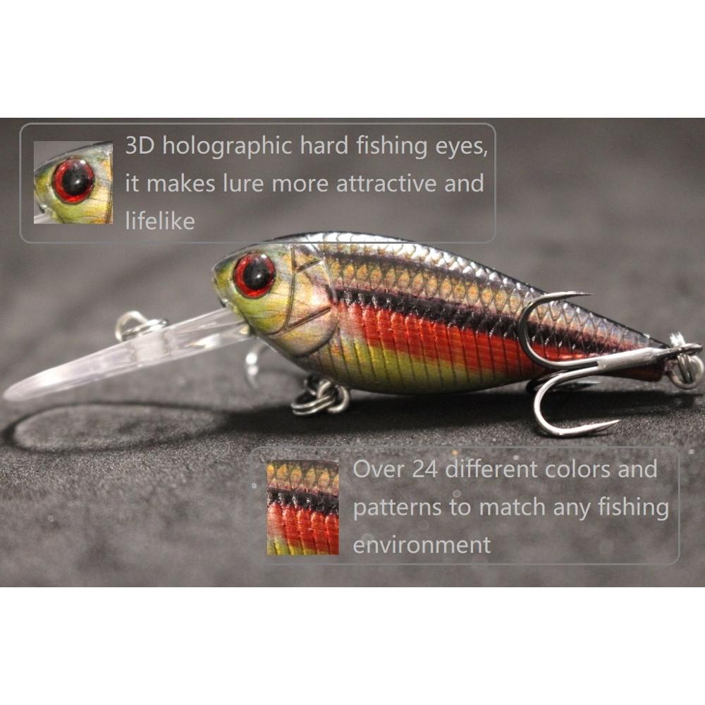 WLure Crankbait leurre de pêch - Fishing Lure Crankbait avis et prix