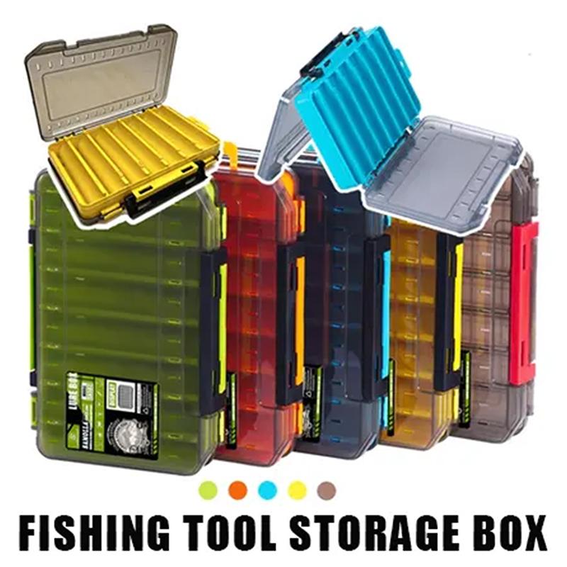 Boîte à pêche compacte double  - Fishing Lure Box avis et prix